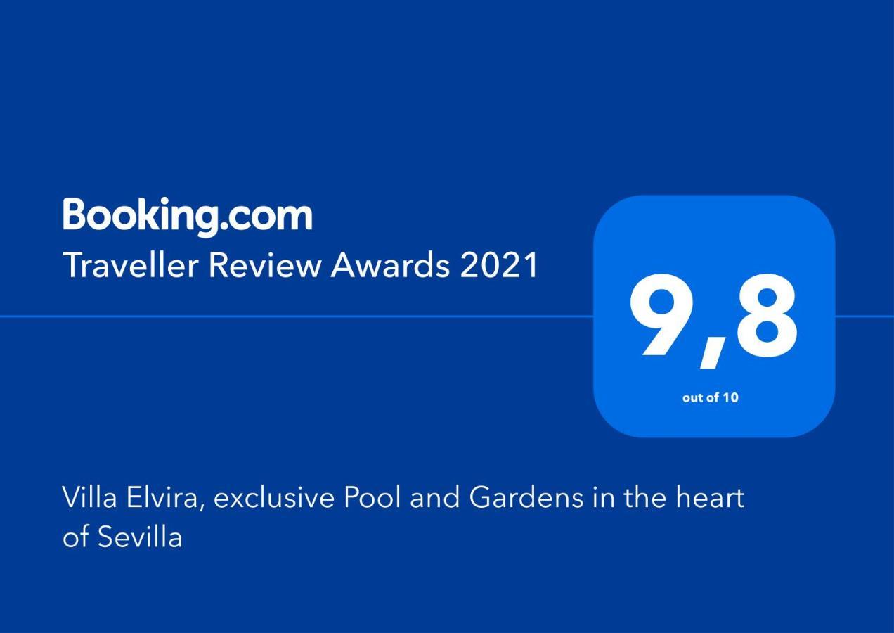 Villa Elvira, Exclusive Pool And Gardens In The Heart Of Sevilla Exteriör bild